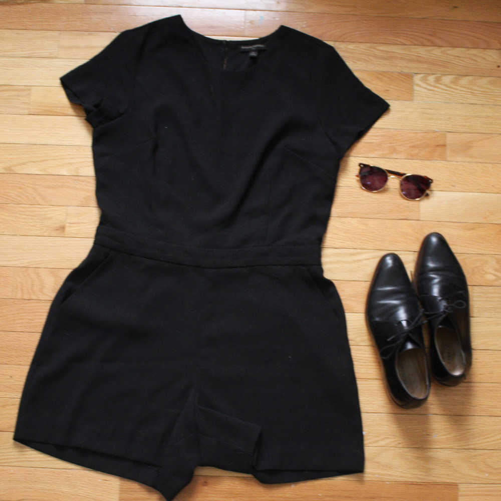 Elegant Black Romper